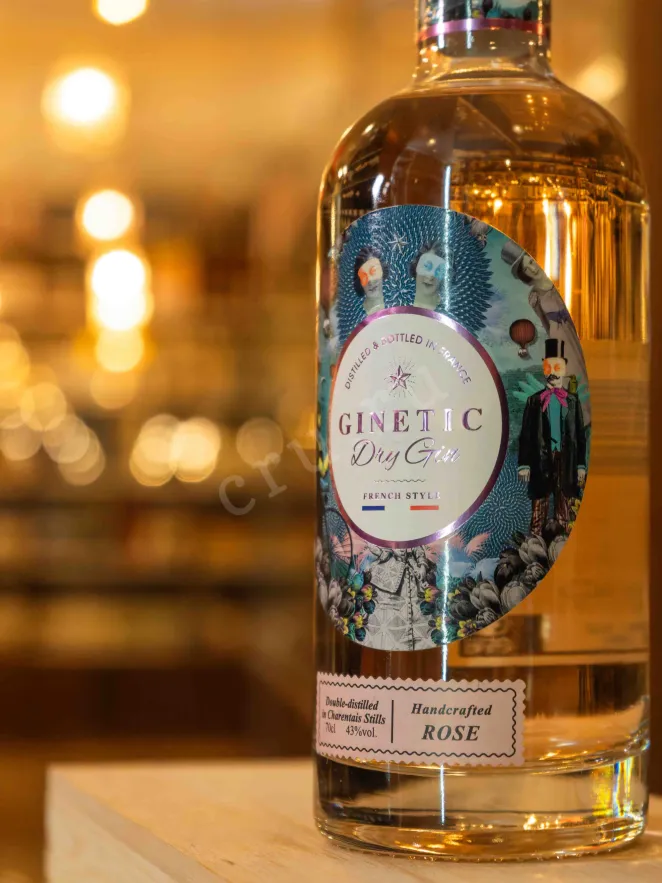 В магазине Крю Профи Ginetic Dry Gin Rose 0.7 л