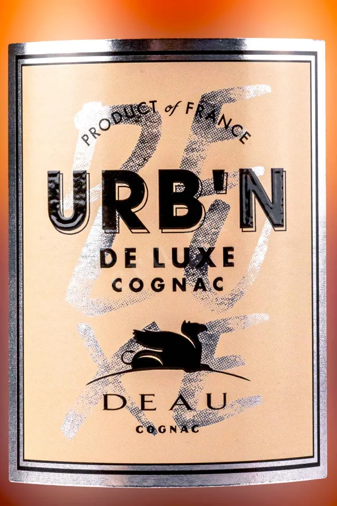 Этикетка Urb'N Deau with gift box 2018 0.7 л