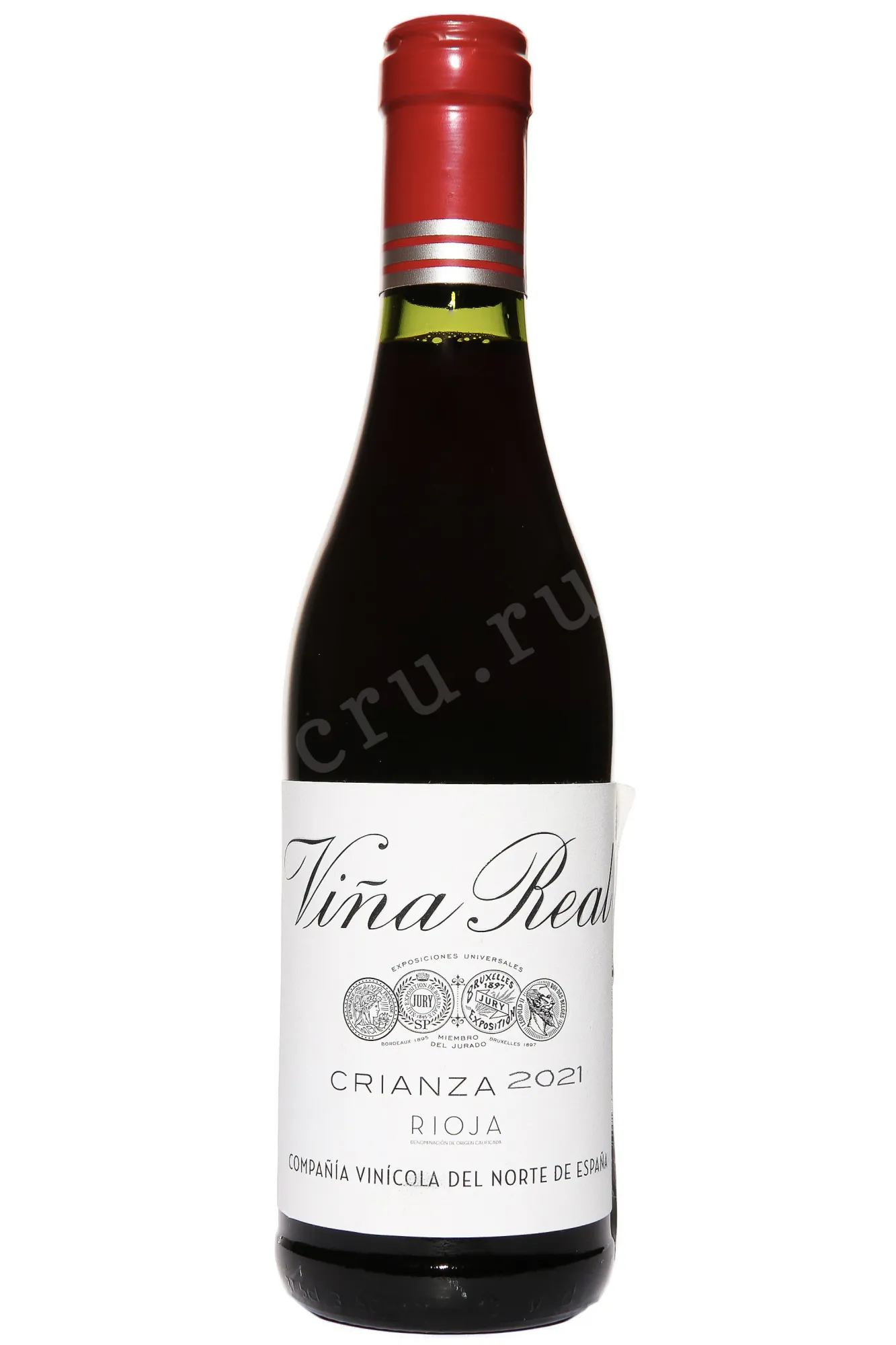 Фото — Вино Vina Real Crianza 2021 0.375 л
