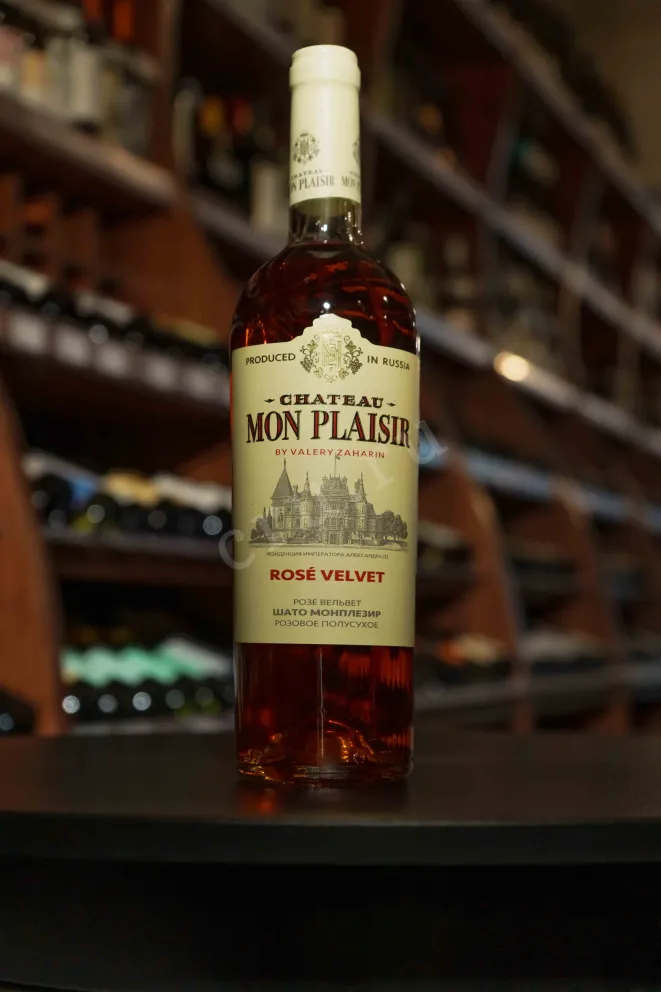 В магазине Крю Профи Chateau Mon Plaisir Rosė Velvet 2021 0.75 л