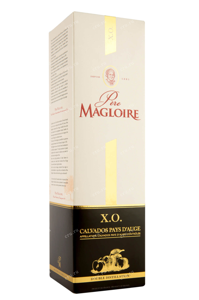Подарочная коробка Pere Magloire XO 0.7 л