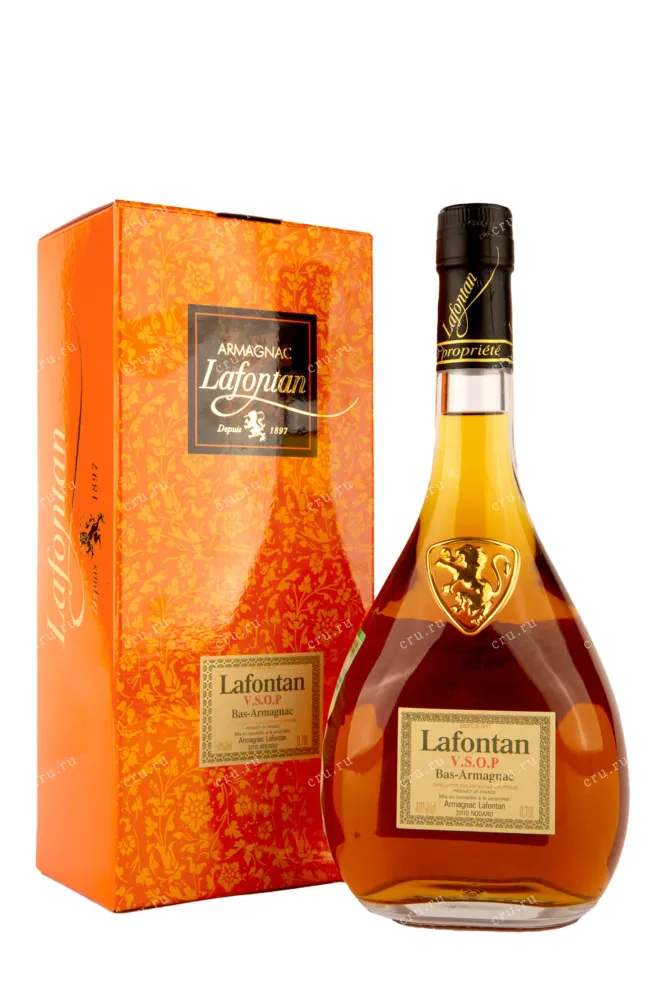 Арманьяк Lafontan VSOP in gift box  0.7 л