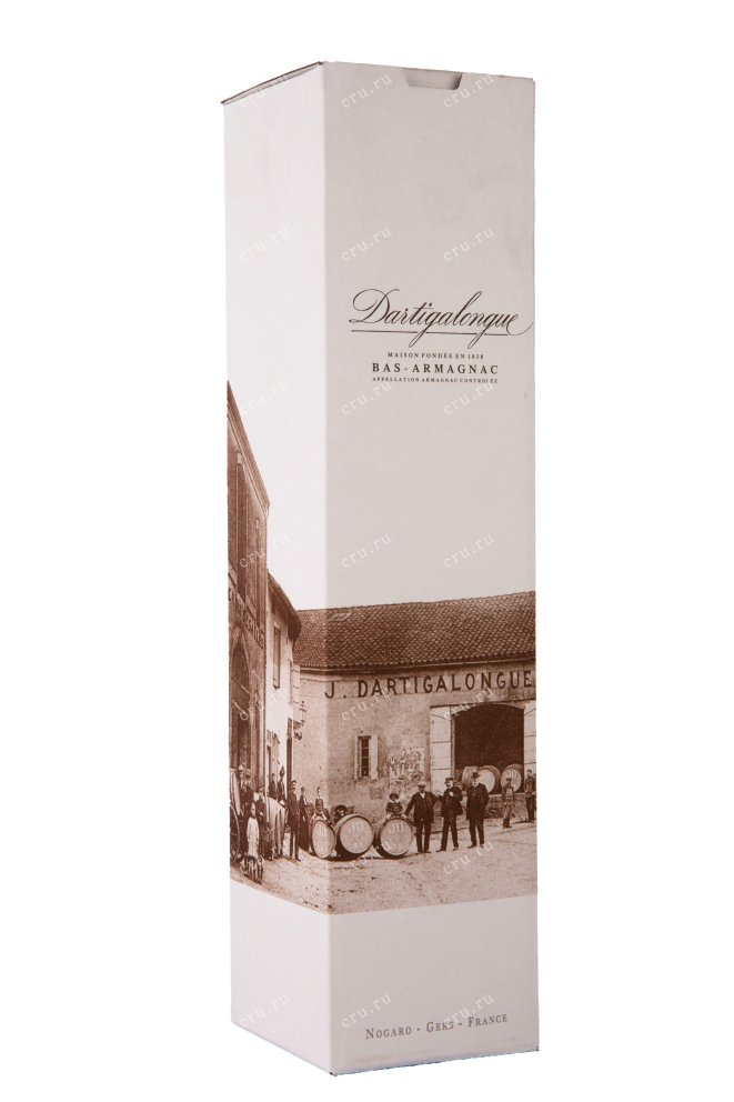 Подарочная коробка Bas Armagnac Dartigalongue VSOP AOC gift box 2015 0.5 л