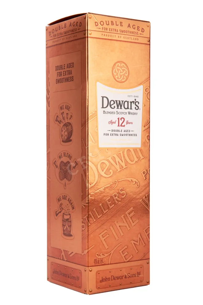 Подарочная коробка Виски Дьюарс Спешиал Резерв 12 лет 1.0