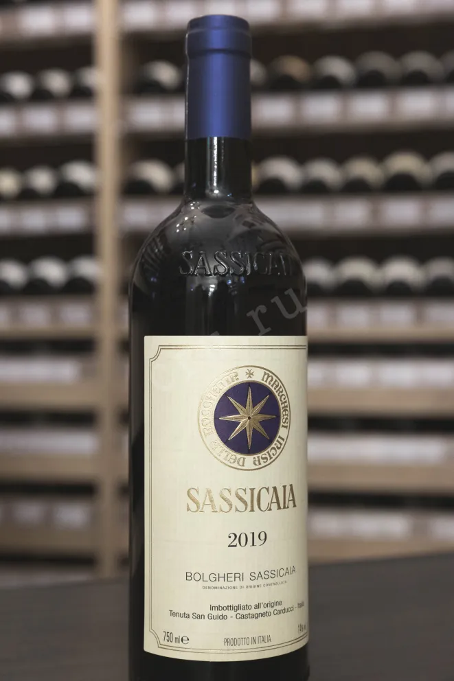 В магазине Крю Профи Sassicaia Bolgheri 2019 0.75 л
