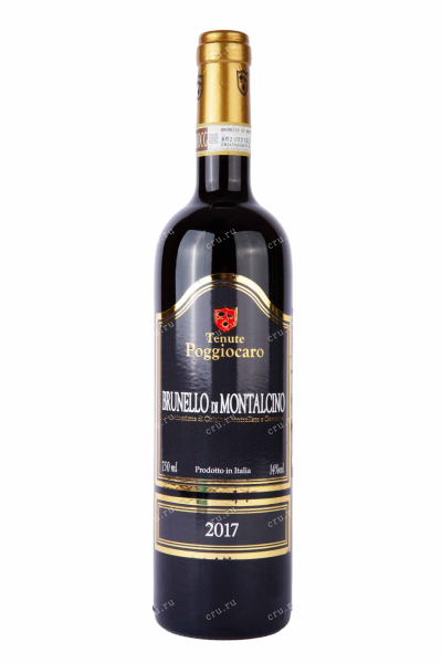 Вино Tenute Poggiocaro Brunello Di Montalcino DOCG 2017 0.75 л