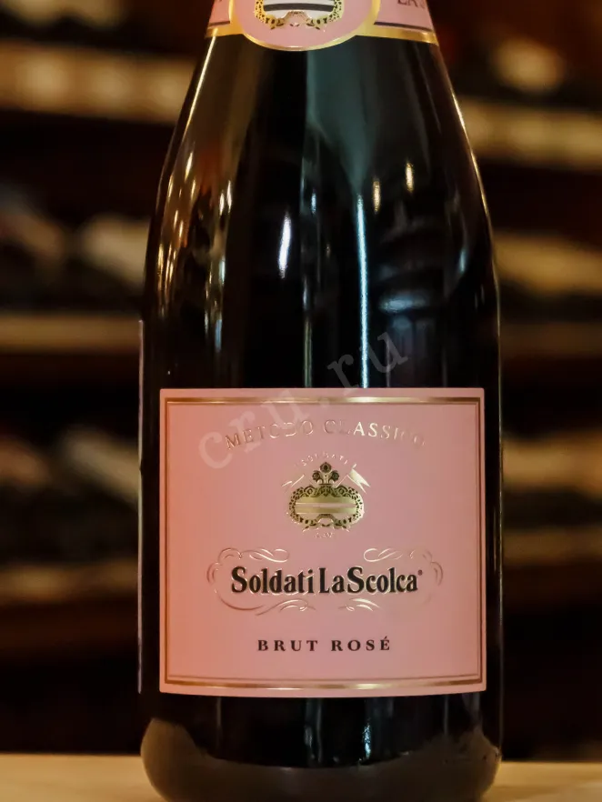 В магазине Крю Профи Soldati La Scolca Brut Rose in gift box 2021 0.75 л