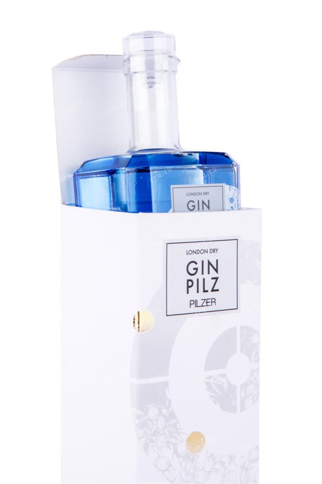В подарочной коробке Gin Pilzer GinPilz Dry Gin in gift box 0.75 л