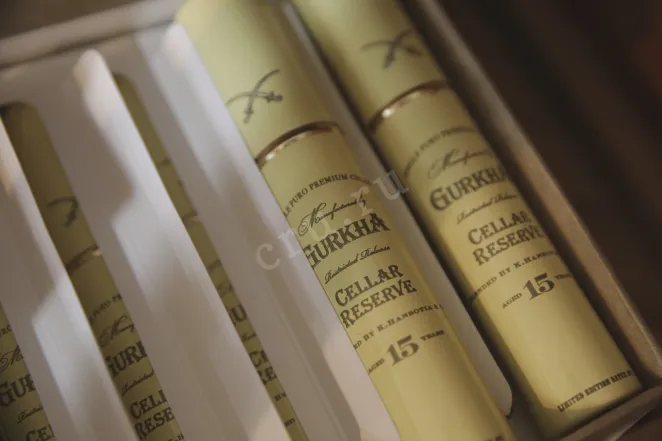 В магазине Крю Профи Gurkha Cellar Reserve 15 year Hedonism Grand Rothschild  Tubos *20