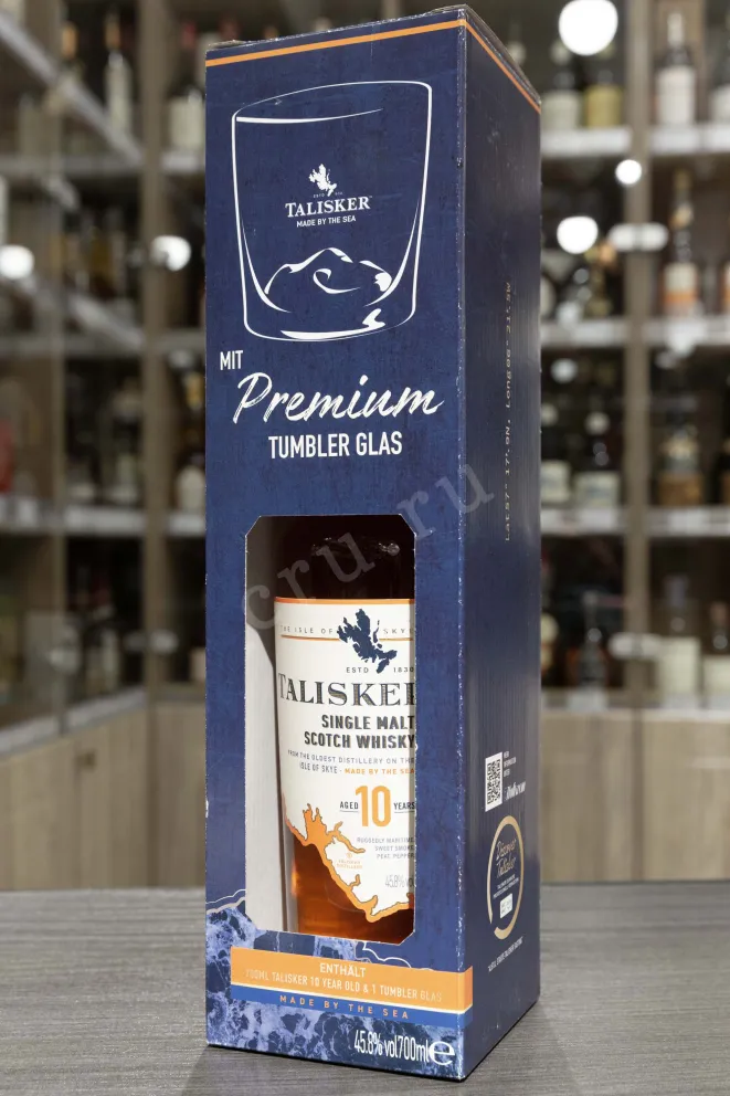 В магазине Крю Профи Talisker 10 Years Old in gift box with glass 0.7 л