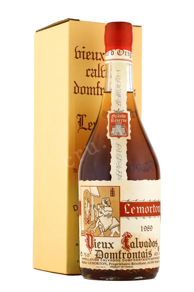 Кальвадос Lemorton 1989  0.7 л