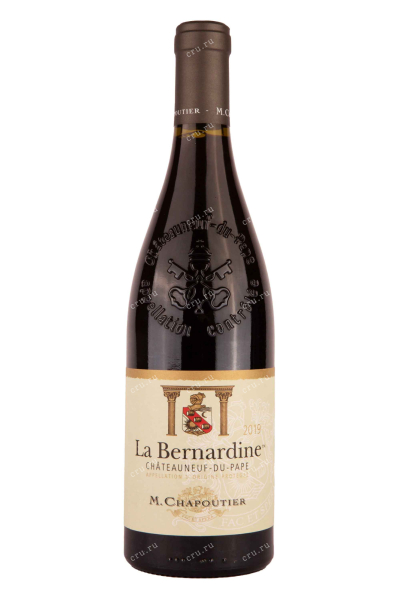 Вино M.Chapoutier Chateauneuf-du-Pape La Bernardine  0.75 л