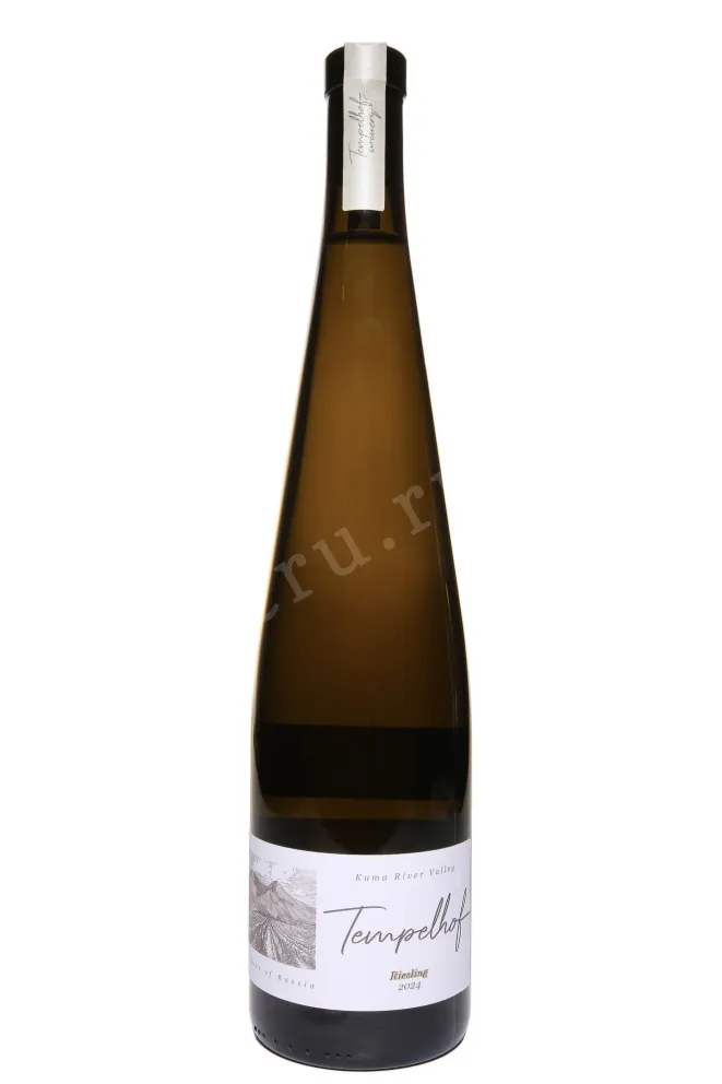 Вино Темпельхоф Рислинг  2024 0.75 л