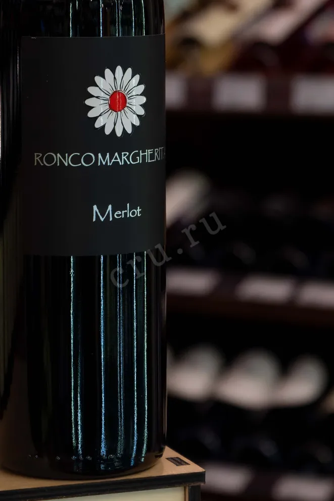 В магазине Крю Профи Ronco Margherita Merlot DOC 2023 0.75 л