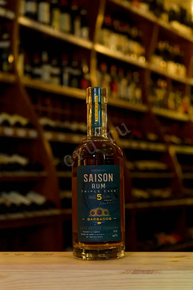 В магазине Крю Профи Saison Triple Cask Barbados 5 years 0.7 л