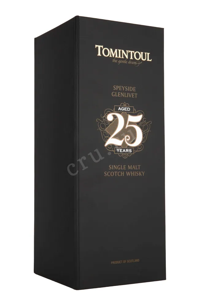 Подарочная коробка Tomintoul Speyside Glenlivet 25 years 0.7 л