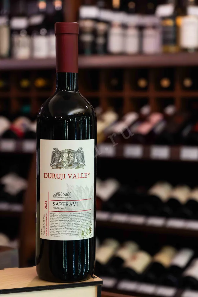 В магазине Крю Профи Duruji Valley Saperavi 2024 0.75 л