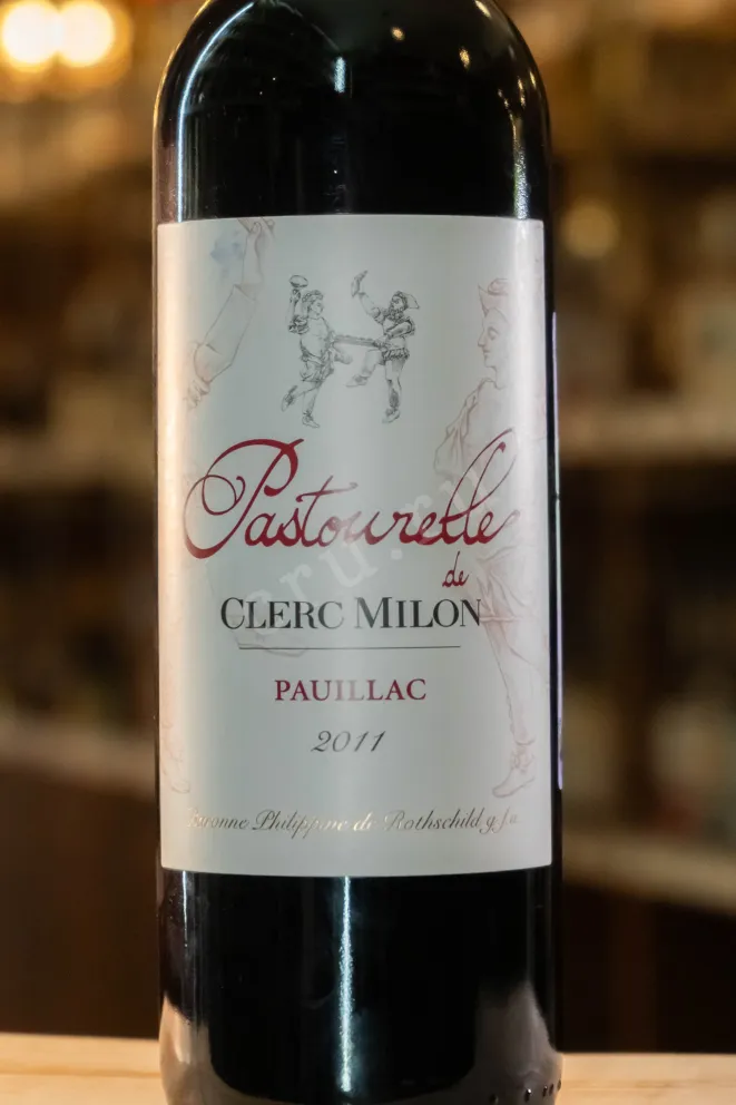 В магазине Крю Профи Pastourelle de Clerc Milon Pauillac 2011 0.75 л