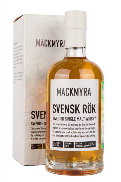 Виски Mackmyra Svensk Rok with gift box  0.5 л