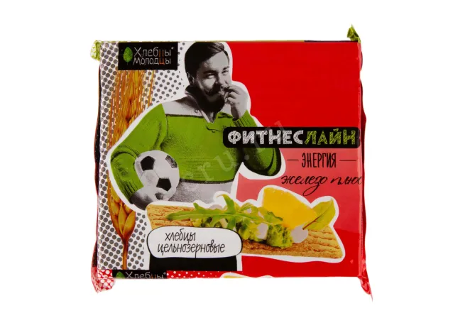 Хлебцы Молодцы ФитнесЛайн Железо плюс 100 г