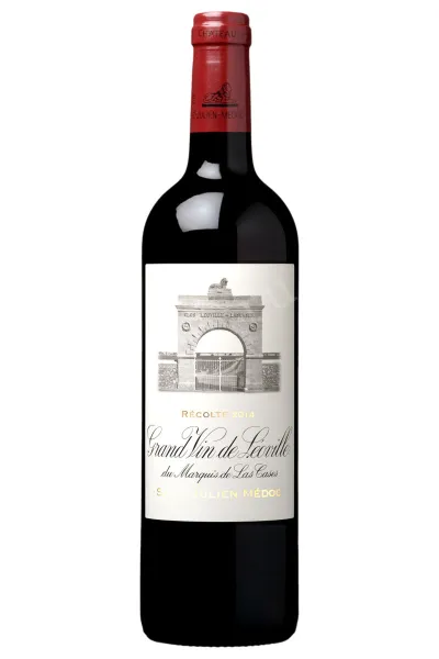 Вино Chateau Leoville-Las-Cases Grand Cru Classe Saint-Julien AOC  2014 0.75 л