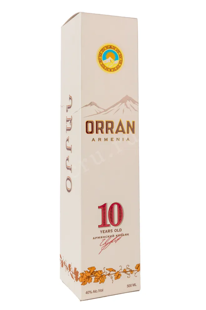 Подарочная коробка Orran 10 years old in gift box 0.5 л