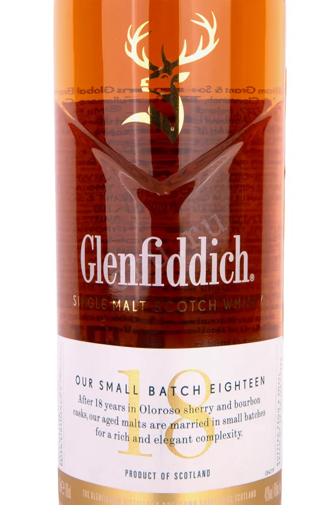 Бутылка Glenfiddich 18 Years Old