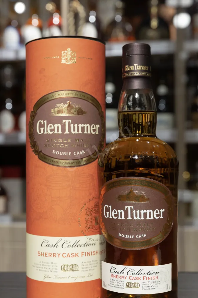 В магазине Крю Профи Glen Turner Double Cask Sherry Cask Finish in tube 0.7 л