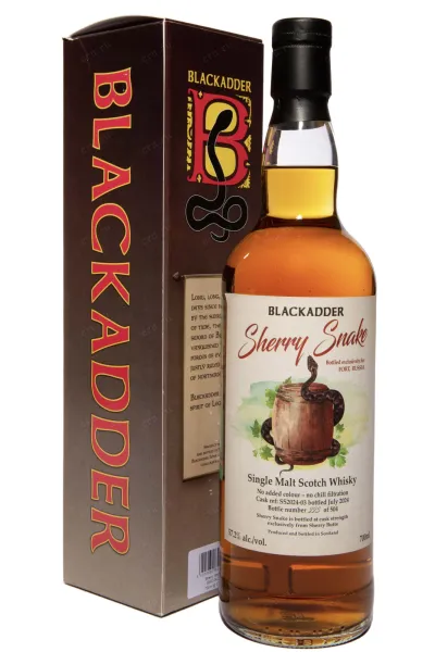 Виски Blackadder Sherry Snake in gift box  0.7 л