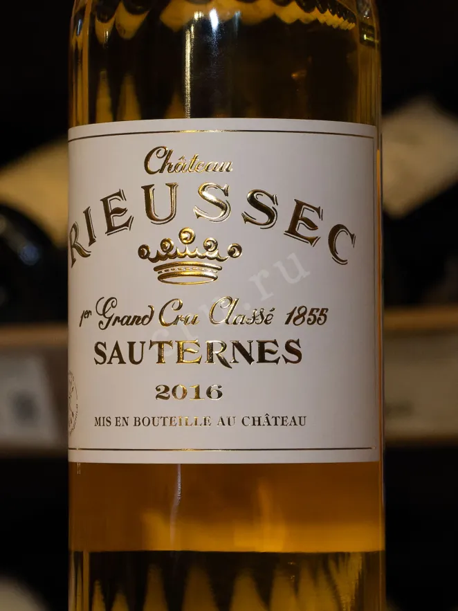 В магазине Крю Профи Chateau Rieussec Sauternes 2016 0.75 л