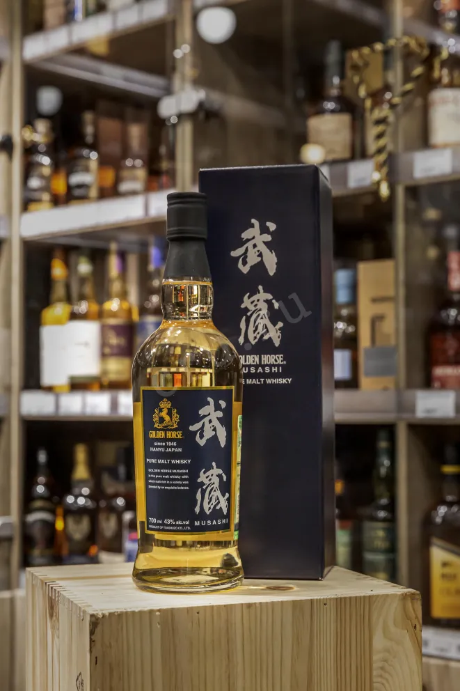 В магазине Крю Профи Golden Horse Musashi 3 years 0.7 л