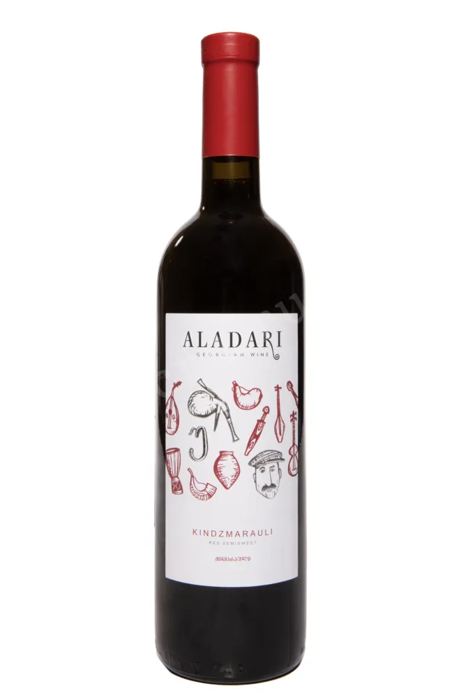 Вино Aladari Kindzmarauli 2022 0.75 л