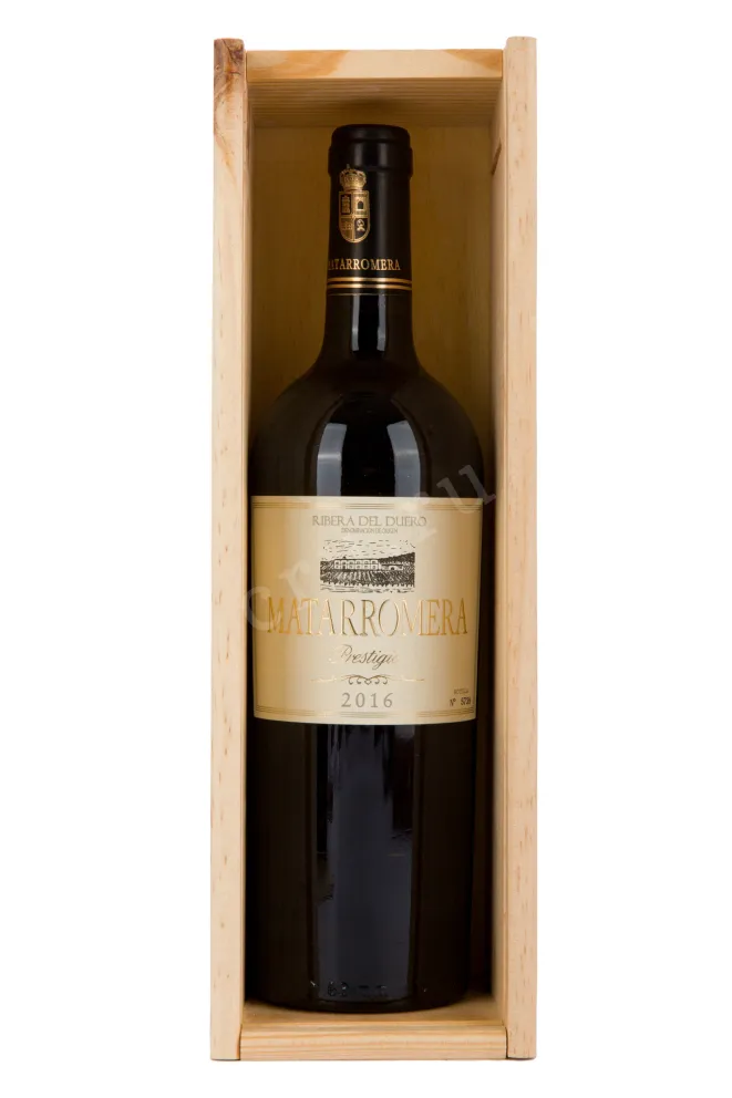 Вино Matarromera Prestigio Ribera del Duero with gift box 2016 0.75 л