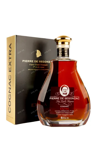 Коньяк Pierre de Segonzac Extra Tres Vieille Reserve in gift box  0.7 л