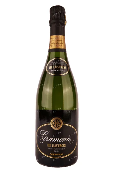 Игристое вино Gramona Corpinnat III Lustros Brut Nature 2014 0.75 л