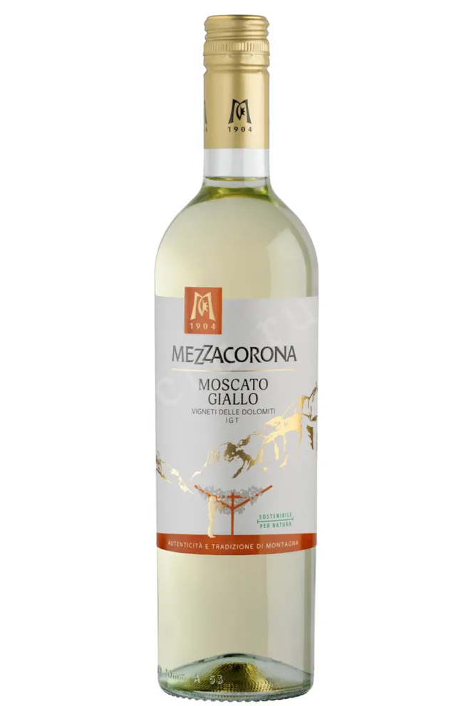 Вино Mezzacorona Moscato Giallo Vigneti delle Dolomiti 2024 0.75 л