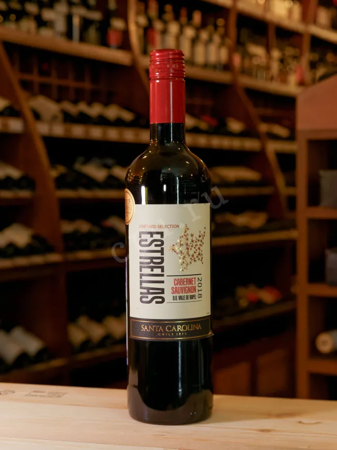 В магазине Крю Профи Estrellas Cabernet Sauvignon 2018 0.75 л