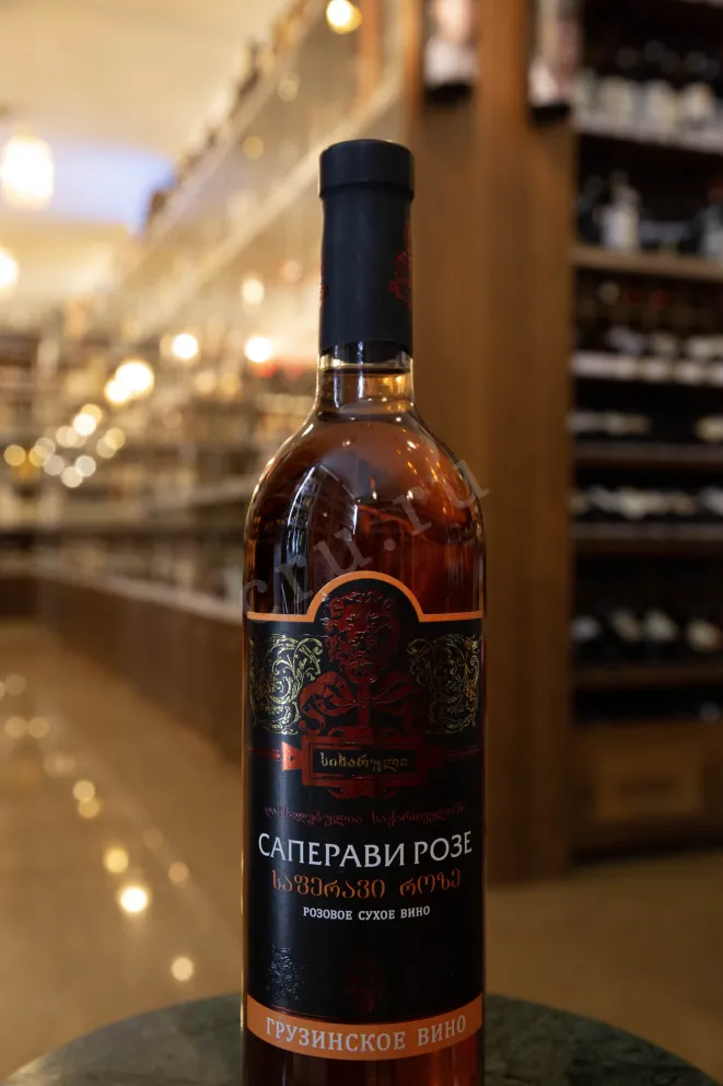 В магазине Крю Профи Sikharuli Saperavi Rose 2019 0.75 л