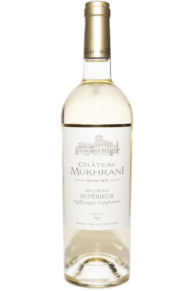 Вино Chateau Mukhrani Rkatsiteli Superieur 2023 0.75 л