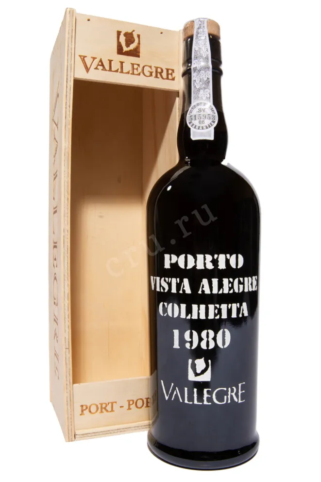 Портвейн Vista Alegre Porto Сolheita Vallegre in wooden box 1980 0.75 л
