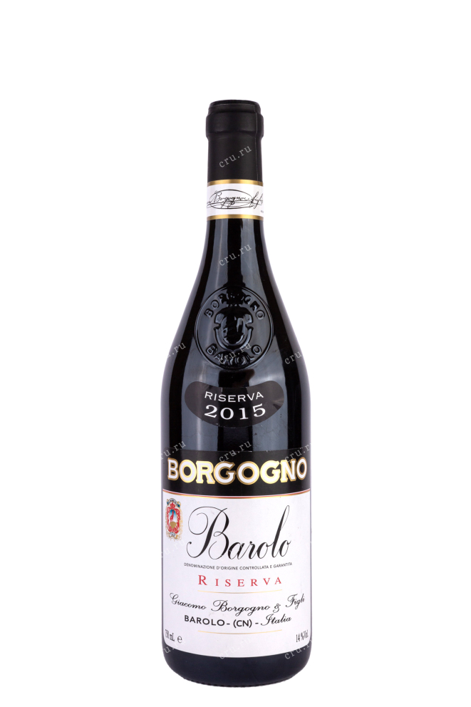 Бутылка  Borgogno Barolo Riserva with gift box 2015 0.75 л