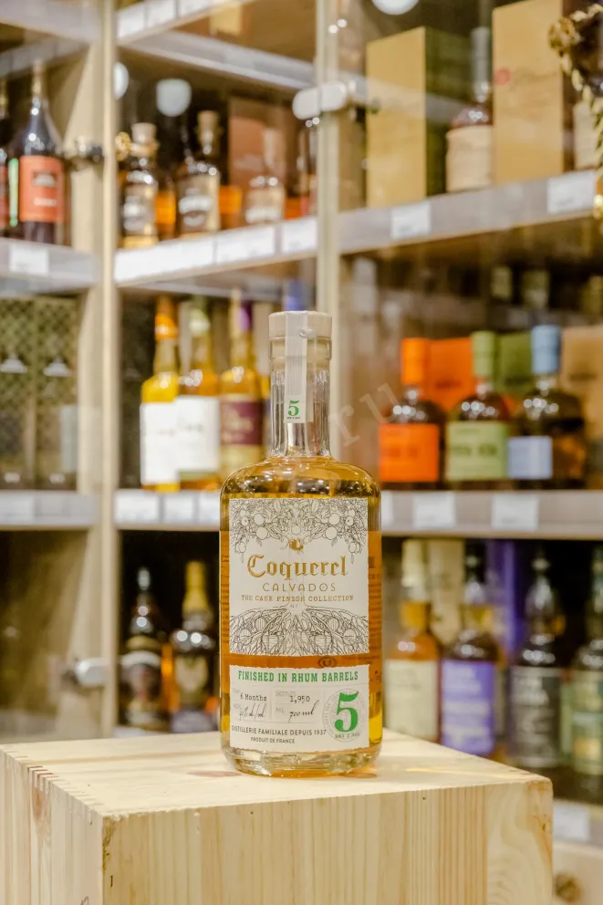 В магазине Крю Профи Coquerel Rum Finish 5 years in gift box 0.7 л