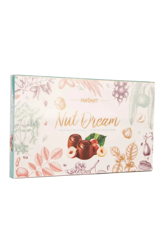 Конфеты Магнат Нат Дрим из молочного шоколада с ореховым кремом 160 г