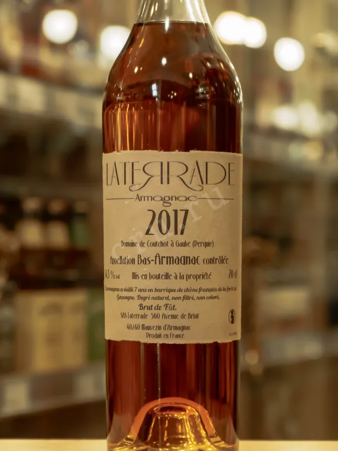 В магазине Крю Профи Laterrade Domaine de Coutchot Bas-Armagnac 2017 0.7 л
