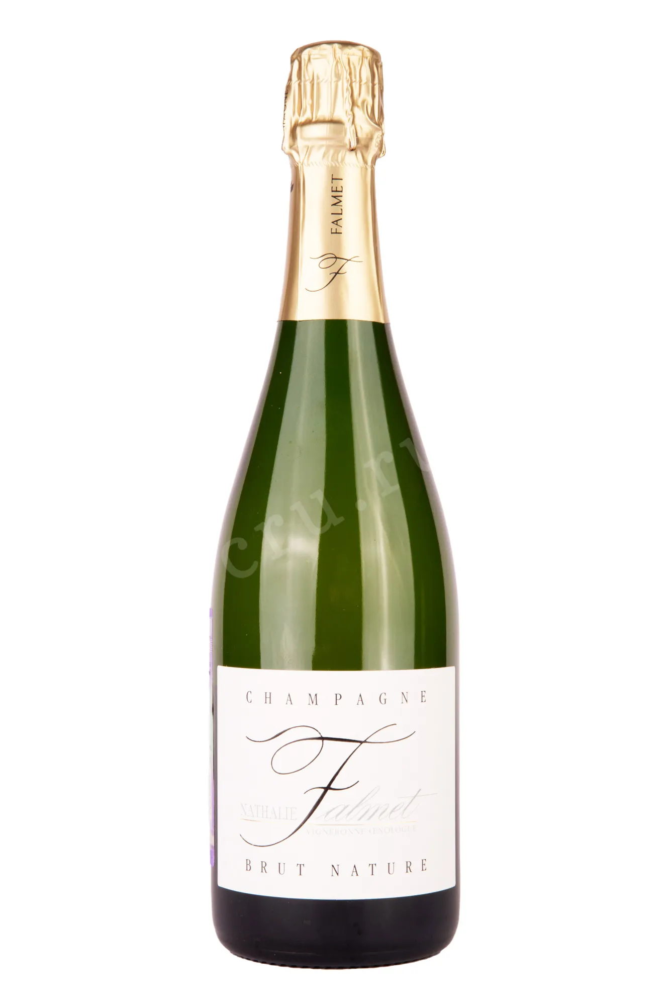 Фото — Шампанское Nathalie Falmet Cuvée Brut Nature  0.75 л