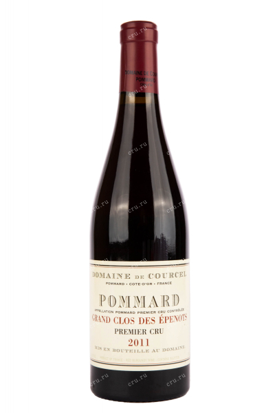 Вино Domaine de Courcel Pommard Premier Cru Grand Clos des Epenots AOC 2011 0.75 л