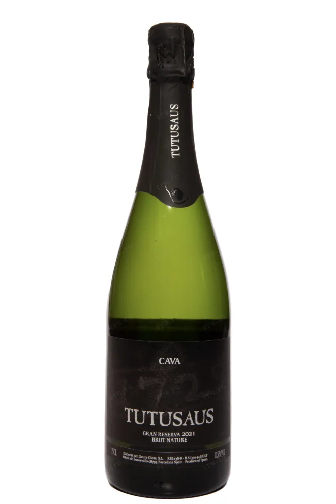 Игристое вино Tutusaus Gran Reserva Brut Nature 2021 0.75 л