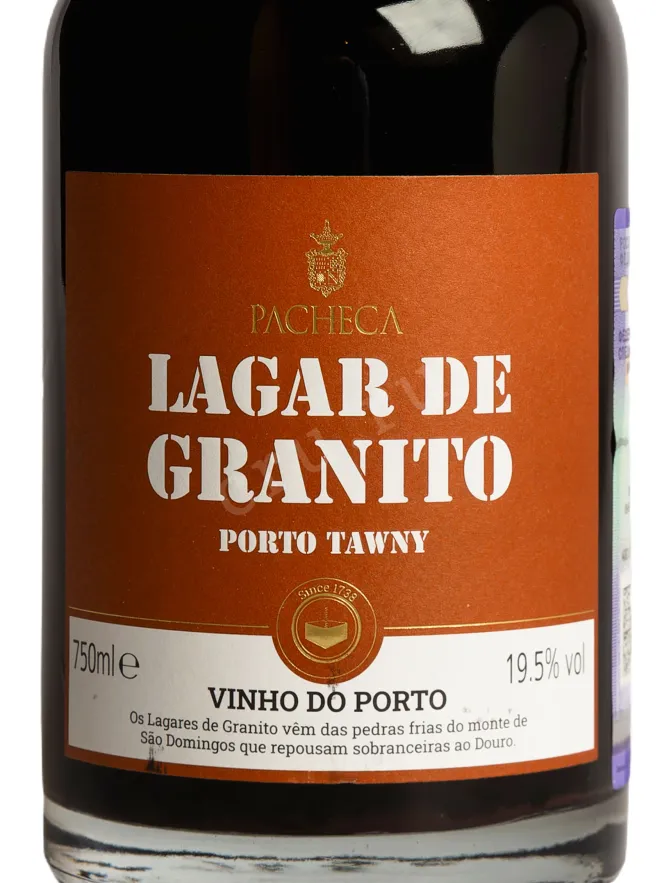 Этикетка Pacheca Lagar De Granito Tawny 2016 0.75 л