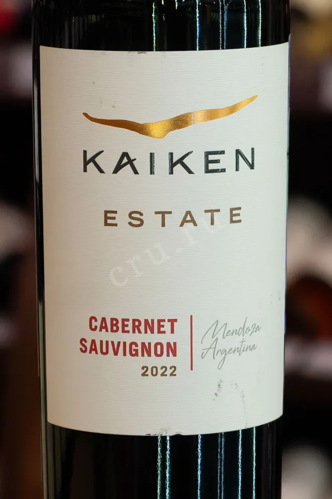 В магазине Крю Профи Kaiken Reserva Cabernet 2022 0.75 л