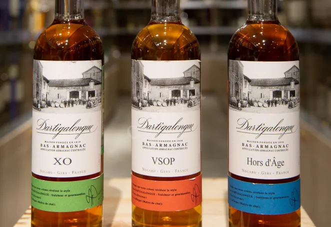 Арманьяк Dartigalongue set 3* in gift box  0.2 л